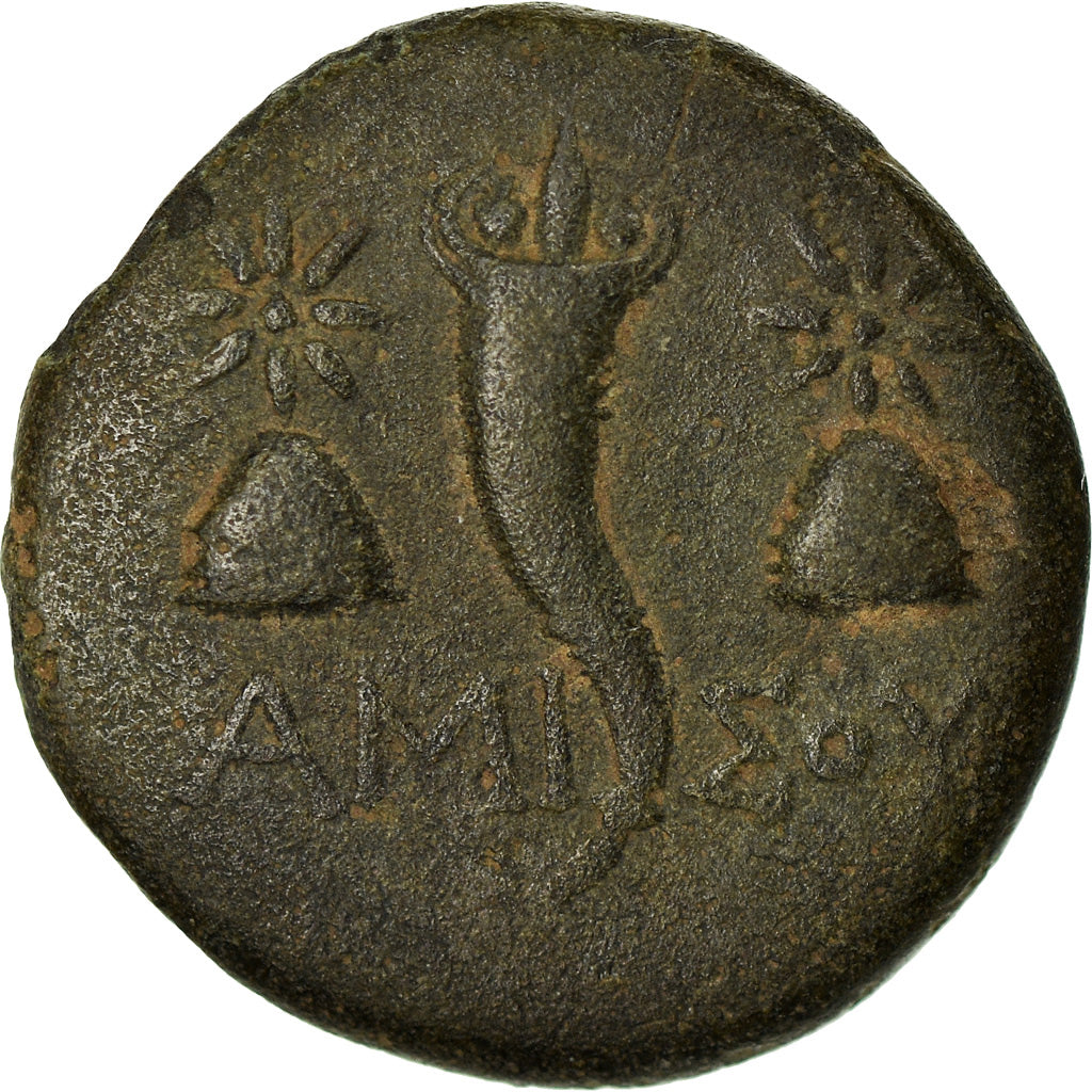 Münze, Pontos, Amisos, Mithradates VI, Ae, 120-100 BC, S+, Bronze