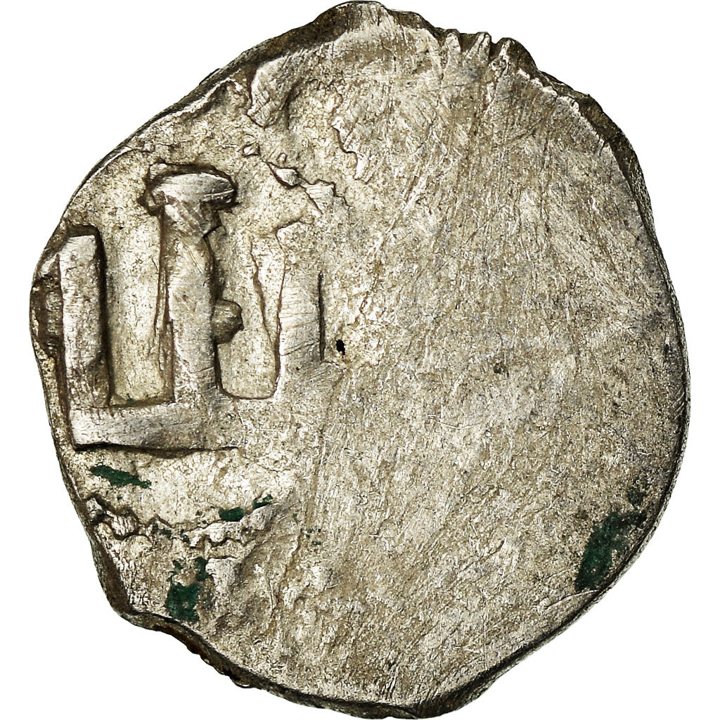 Münze, Italien, Genoese Colonies, Aspro, XIVth-XVth Century, Caffa, S, Silber