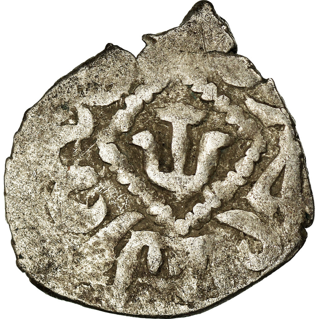 Coin, Italy, Genoese Colonies, Aspro, XIVth-XVth Century, Caffa, VF(20-25)