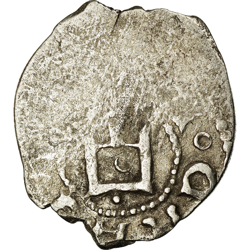 Coin, Italy, Genoese Colonies, Aspro, XIVth-XVth Century, Caffa, VF(30-35)