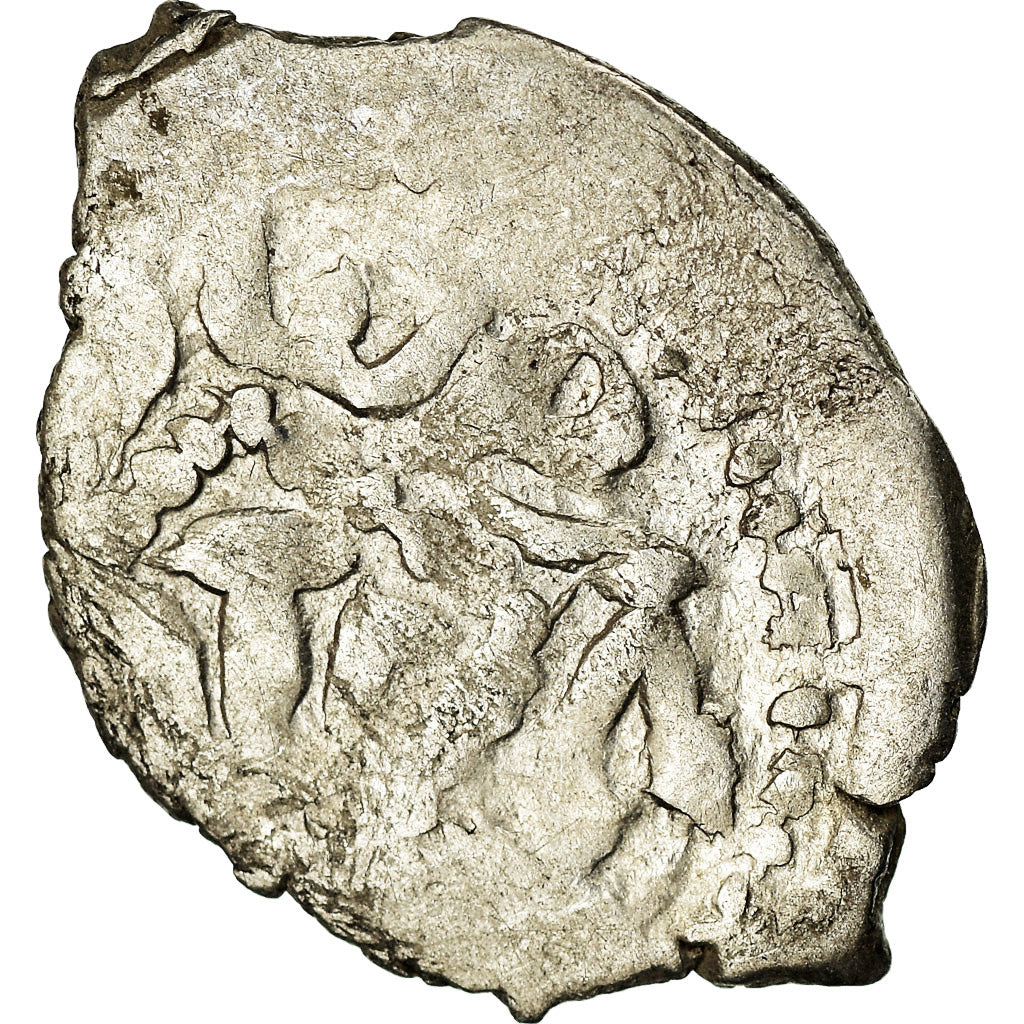 Münze, Italien, Genoese Colonies, Aspro, XIVth-XVth Century, Caffa, S, Silber