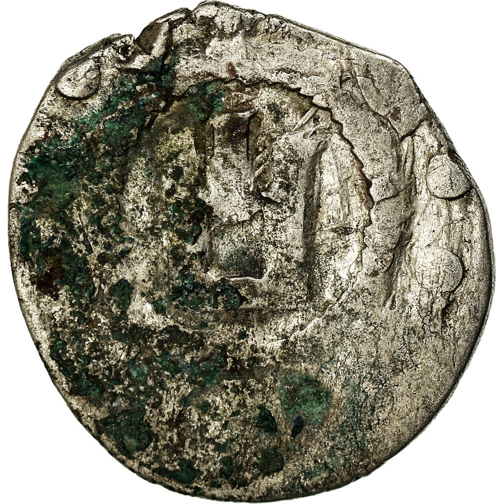 Coin, Italy, Genoese Colonies, Aspro, XIVth-XVth Century, Caffa, VF(20-25)