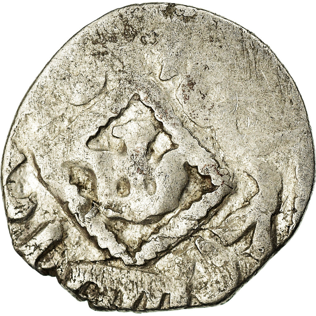 Coin, Italy, Genoese Colonies, Aspro, XIVth-XVth Century, Caffa, VF(20-25)