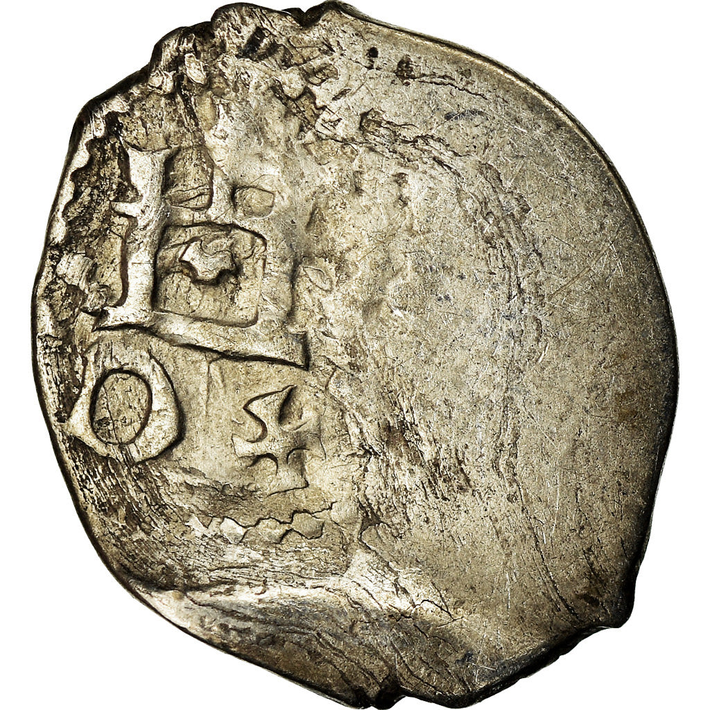 Moneda, Italia, Genoese Colonies, Aspro, XIVth-XVth Century, Caffa, Crimea, BC+