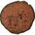 Moneda, Arab-Byzantine, Fals, 685-692, Hims (Emesa), BC+, Bronce