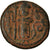 Moneda, Arab-Byzantine, Fals, 680s-690s, Dimashq, BC+, Bronce