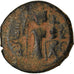 Moneda, Arab-Byzantine, Fals, 670s-680s, Hims (Emesa), BC+, Bronce