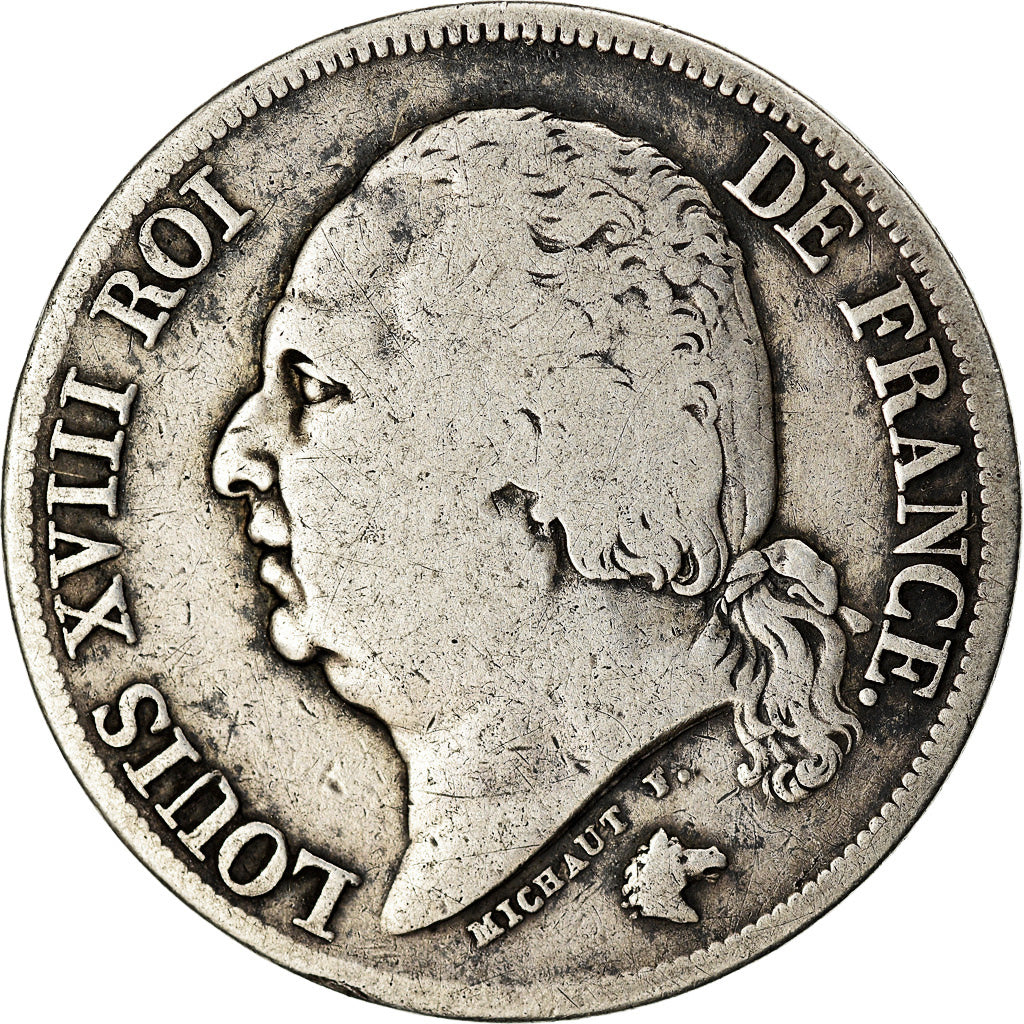Münze, Frankreich, Louis XVIII, Louis XVIII, 2 Francs, 1820, Paris, S, Silber