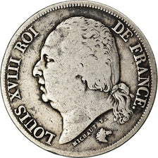 Münze, Frankreich, Louis XVIII, Louis XVIII, 2 Francs, 1820, Paris, S, Silber