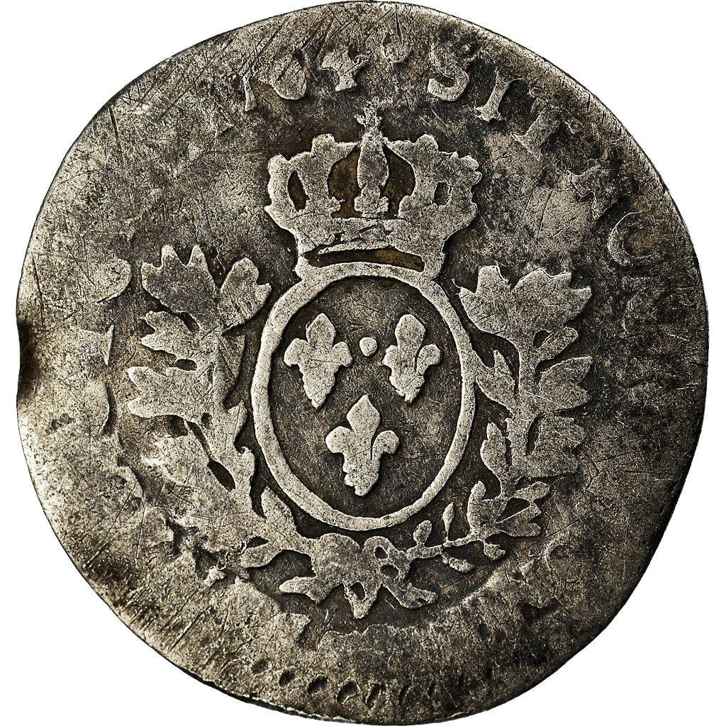 Münze, Frankreich, Louis XV, 1/20 Écu de Béarn au bandeau (6 sols), 6 Sols