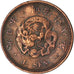 Moneta, Giappone, Mutsuhito, Sen, 1885, MB+, Rame, KM:17.2