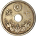 Moneta, Giappone, Yoshihito, 10 Sen, 1923, BB+, Rame-nichel, KM:45