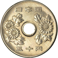 Monnaie, Japon, Hirohito, 50 Yen, 1967, SUP, Copper-nickel, KM:81