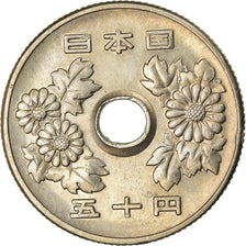 Monnaie, Japon, Hirohito, 50 Yen, 1970, SUP, Copper-nickel, KM:81