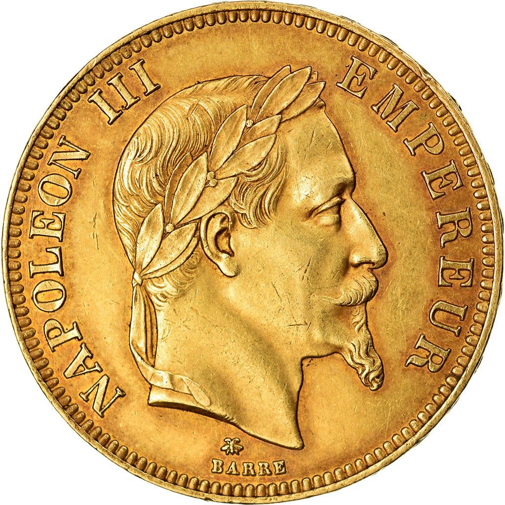 Münze, Frankreich, Napoleon III, Napoléon III, 100 Francs, 1864, Paris, SS+
