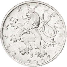 Repubblica Ceca, 50 Haleru, 2007, SPL, Alluminio, KM:3.2