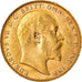 Coin, Australia, Edward VII, Sovereign, 1908, Perth, AU(55-58), Gold, KM:15