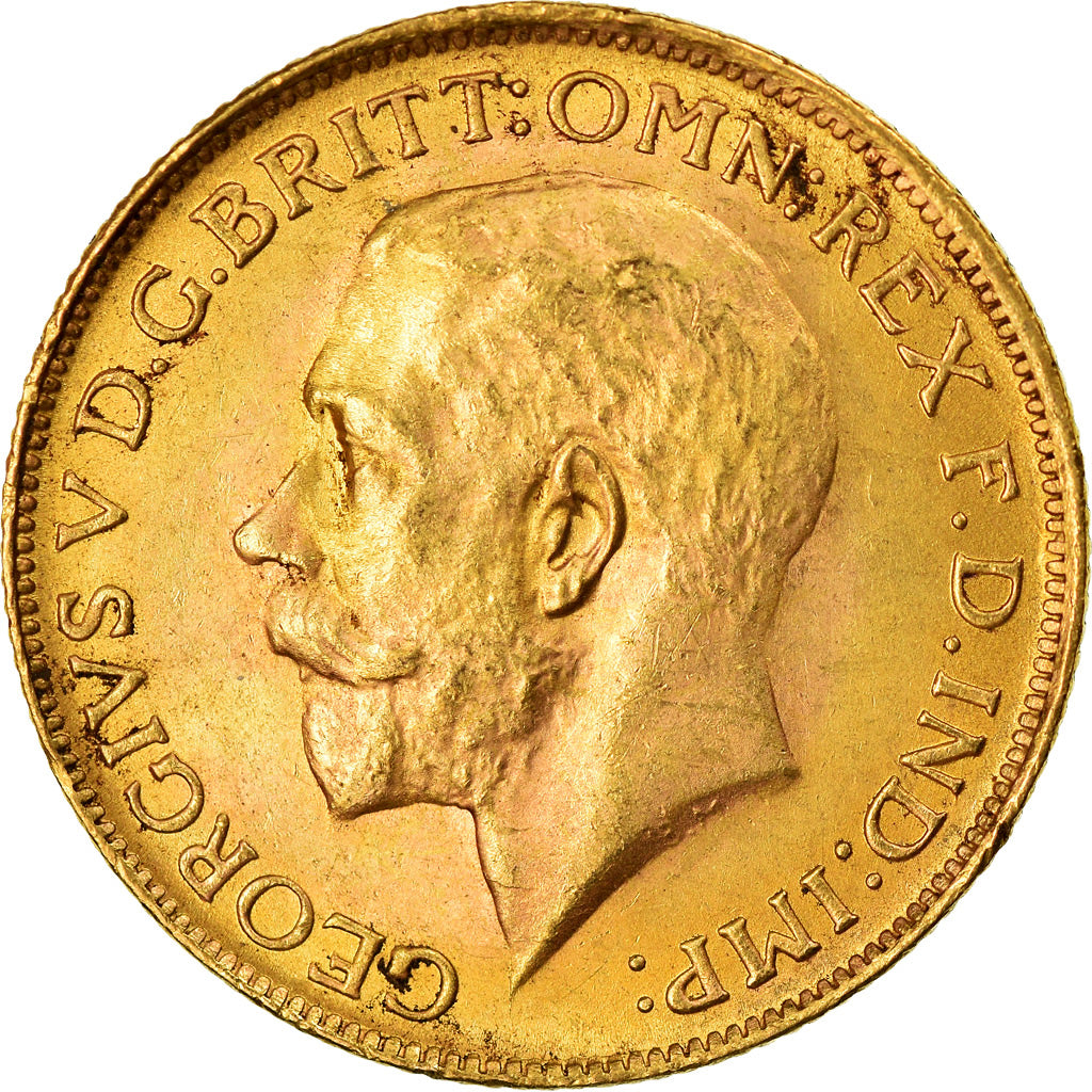 Moneta, Sudafrica, George V, Sovereign, 1928, Pretoria, SPL-, Oro, KM:21