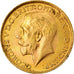 Moeda, África do Sul, George V, Sovereign, 1928, Pretoria, AU(55-58), Dourado
