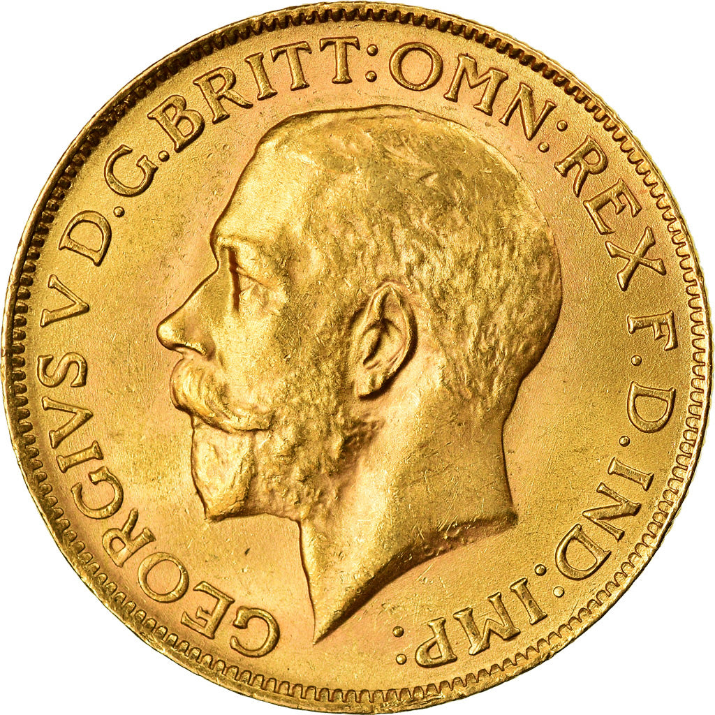 Moneta, Sudafrica, George V, Sovereign, 1927, Pretoria, SPL-, Oro, KM:21