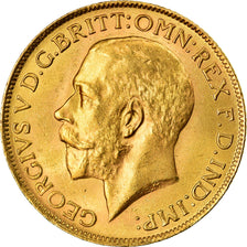 Moneta, Sudafrica, George V, Sovereign, 1927, Pretoria, SPL-, Oro, KM:21