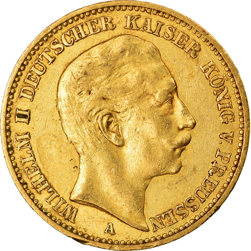 Münze, Deutsch Staaten, PRUSSIA, Wilhelm II, 20 Mark, 1894, Berlin, SS, Gold