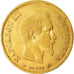 Moneta, Francia, Napoleon III, Napoléon III, 10 Francs, 1855, Paris, MB+, Oro