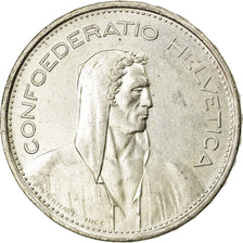 Münze, Schweiz, 5 Francs, 1966, Bern, VZ, Silber, KM:40