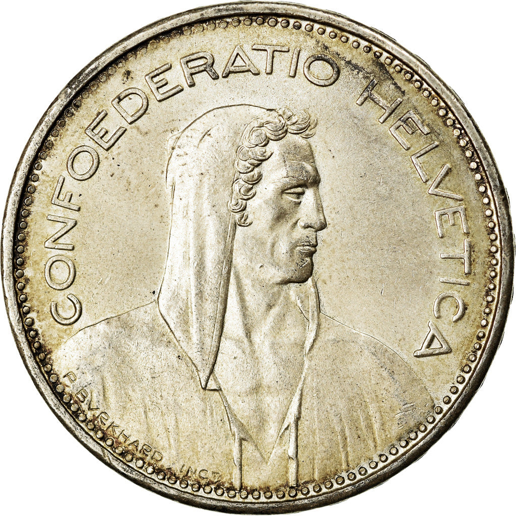 Moneta, Svizzera, 5 Francs, 1965, Bern, SPL-, Argento, KM:40