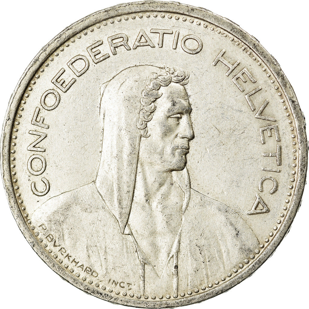 Moneta, Svizzera, 5 Francs, 1954, Bern, BB, Argento, KM:40