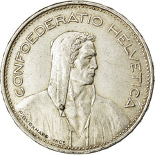 Coin, Switzerland, 5 Francs, 1939, Bern, AU(50-53), Silver, KM:40