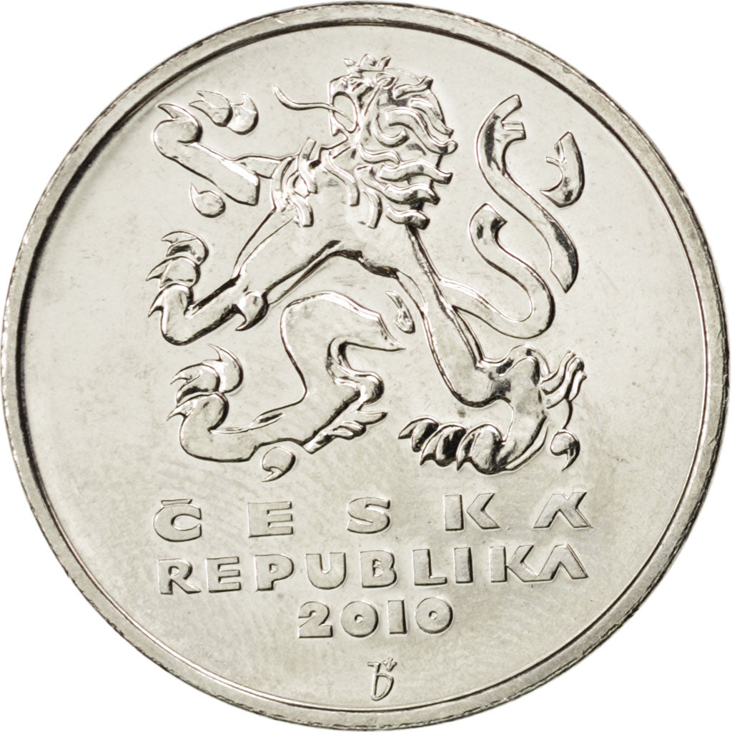 Monnaie, République Tchèque, 5 Korun, 2010, SPL, Nickel plated steel, KM:8