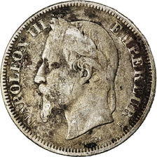 Münze, Frankreich, Napoleon III, Napoléon III, 2 Francs, 1869, Strasbourg