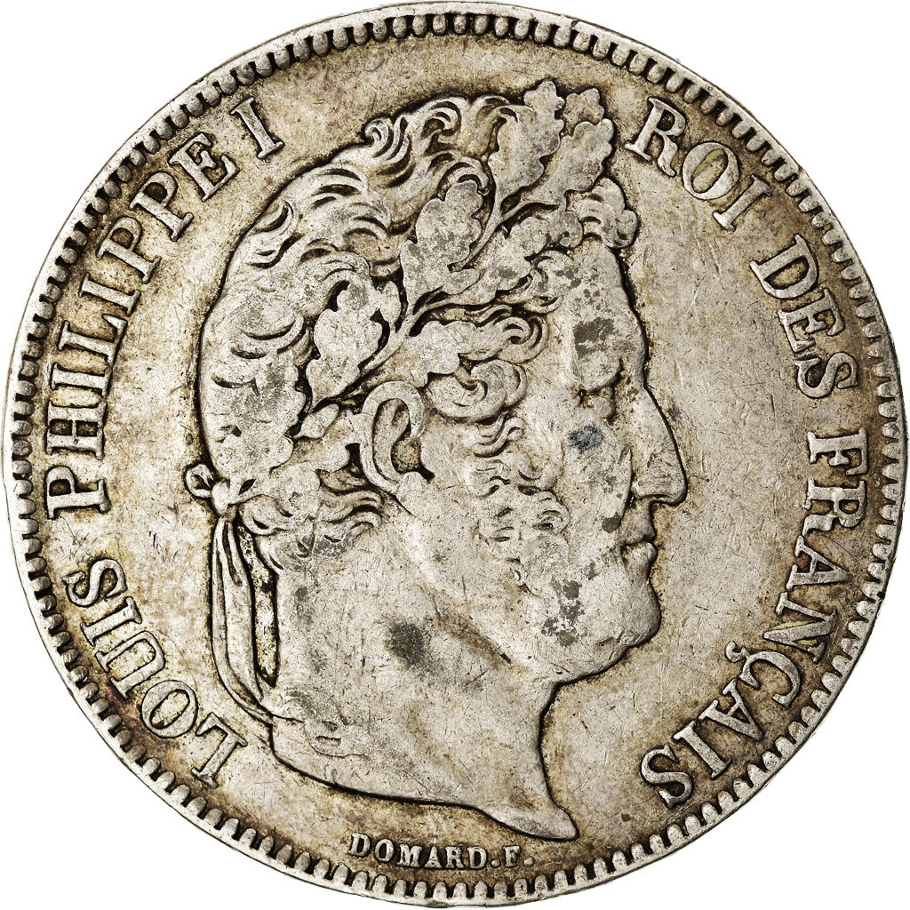 Monnaie, France, Louis-Philippe, 5 Francs, 1832, Nantes, TB+, Argent