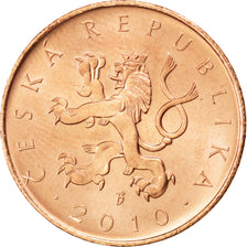 Coin, Czech Republic, 10 Korun, 2010, MS(63), Copper Plated Steel, KM:4