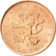 Monnaie, République Tchèque, 10 Korun, 2010, SPL, Copper Plated Steel, KM:4