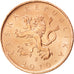 Coin, Czech Republic, 10 Korun, 2010, MS(63), Copper Plated Steel, KM:4
