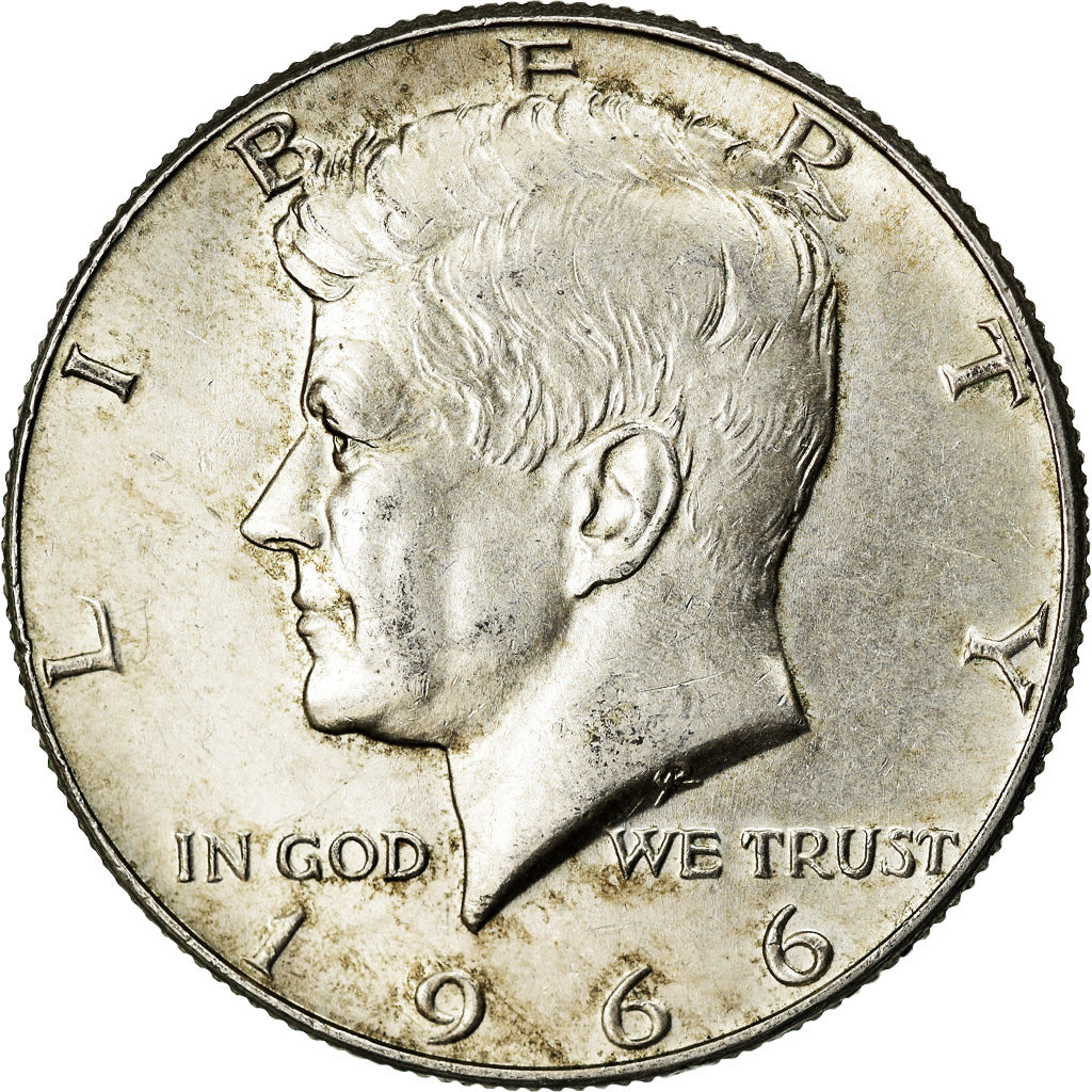 Moneta, Stati Uniti, Kennedy Half Dollar, Half Dollar, 1966, U.S. Mint