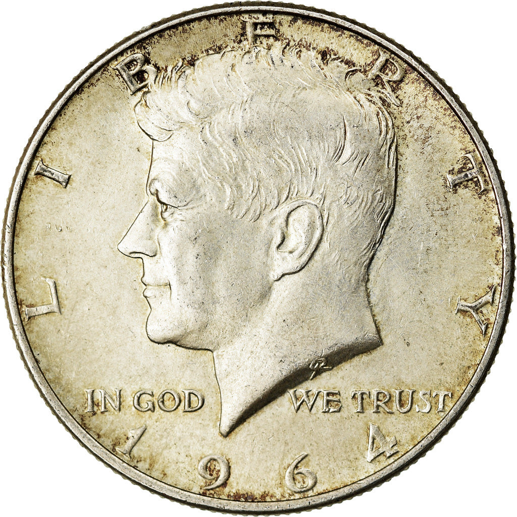 Moneta, Stati Uniti, Kennedy Half Dollar, Half Dollar, 1964, U.S. Mint, Denver