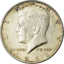 Moneta, Stati Uniti, Kennedy Half Dollar, Half Dollar, 1964, U.S. Mint, Denver
