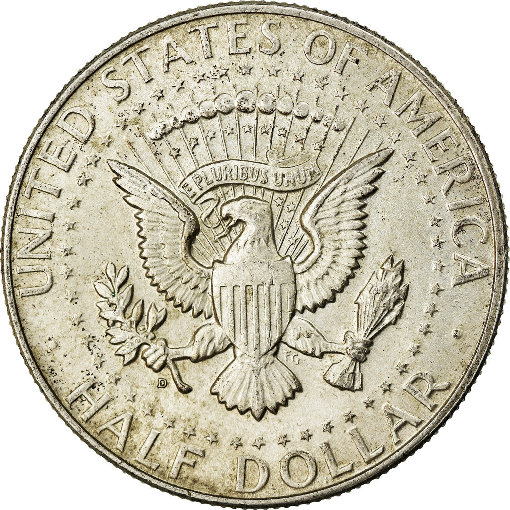 Moneta, Stati Uniti, Kennedy Half Dollar, Half Dollar, 1964, U.S. Mint, Denver