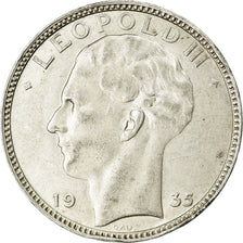 Monnaie, Belgique, Leopold III, 20 Francs, 20 Frank, 1935, TTB+, Argent, KM:105