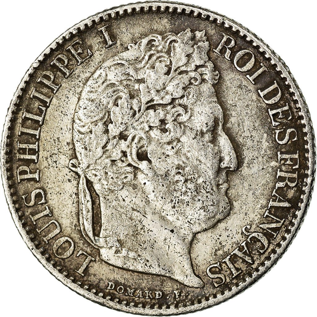 Coin, France, Louis-Philippe, 50 Centimes, 1847, Paris, EF(40-45), Silver
