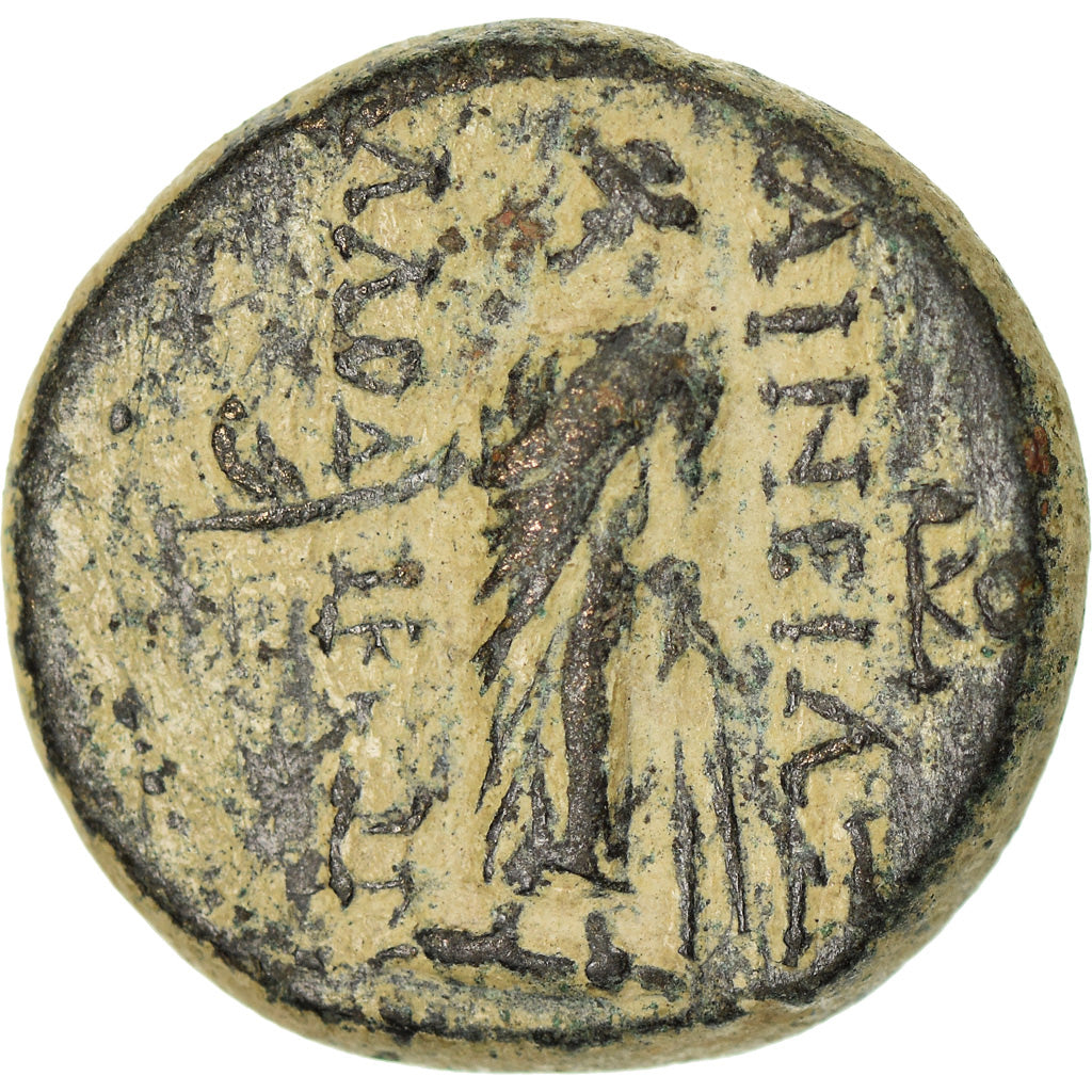 Coin, Phrygia, Nero, Ae, 54-68, Laodicea, EF(40-45), Bronze, RPC:2926