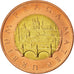 CZECH REPUBLIC, 50 Korun, 1993, KM #1, MS(63), Bi-Metallic, 27.5, 9.65