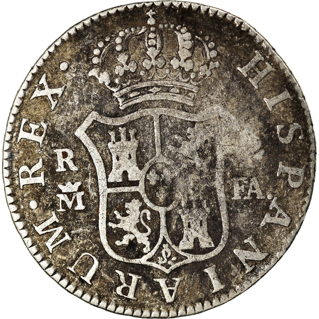 Moneda, España, Charles IV, 2 Reales, 1806, Madrid, BC, Plata, KM:430.1