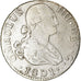 Coin, Spain, Charles IV, 2 Reales, 1801, Seville, VF(30-35), Silver, KM:430.2
