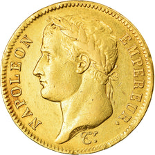 Münze, Frankreich, Napoléon I, 40 Francs, 1810, Lille, SS+, Gold, KM:696.6
