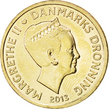 Moneta, Danimarca, 20 Kroner, 2013, SPL, Alluminio-bronzo, KM:New