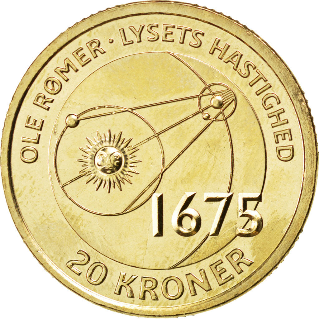 Coin, Denmark, 20 Kroner, 2013, MS(63), Aluminium-Bronze, KM:New
